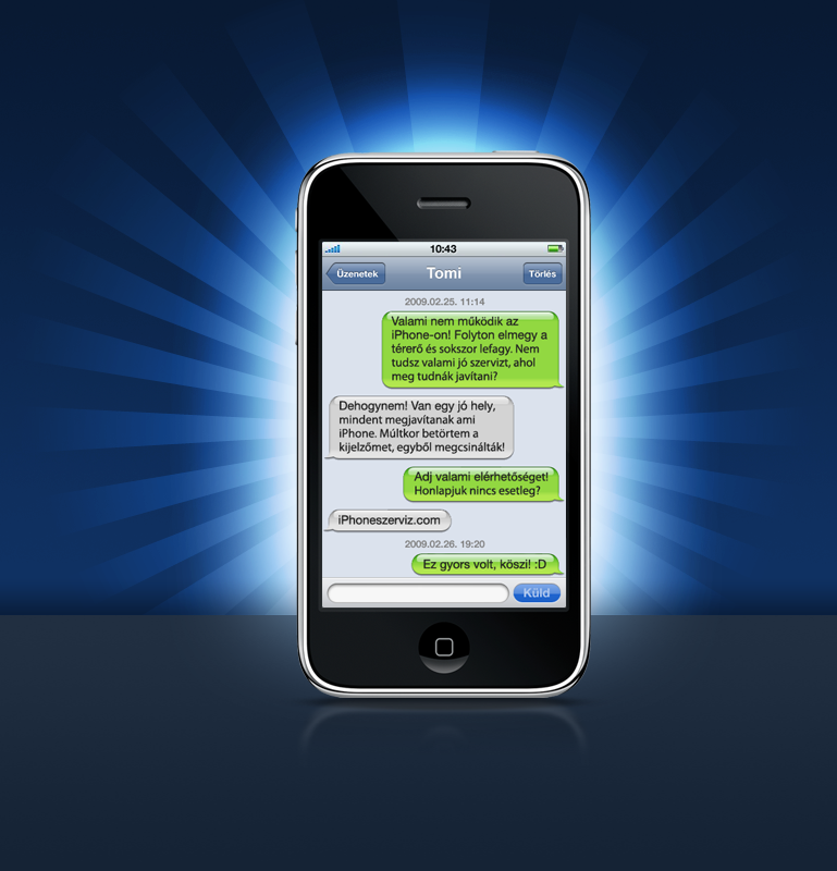 iPhone szerviz
